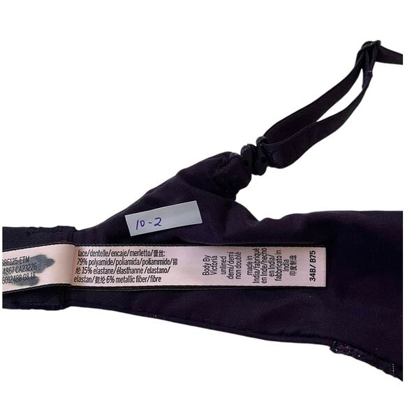 Victoria's Secret Purple Demi Underwired Bra Women Size 34B | 10-2 - Picture 5 of 8